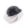MOON CLUTCH White silver