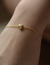 Heart Bracelet Topaz