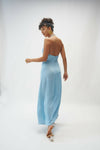 Powder Blue dress with cover up