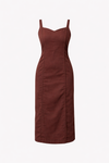 Golden Hour Brown Dress