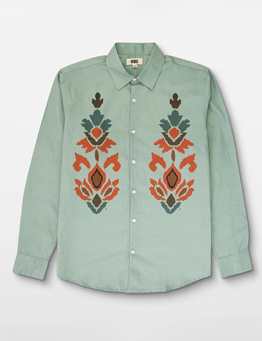 Ethereal blossom shirt for men