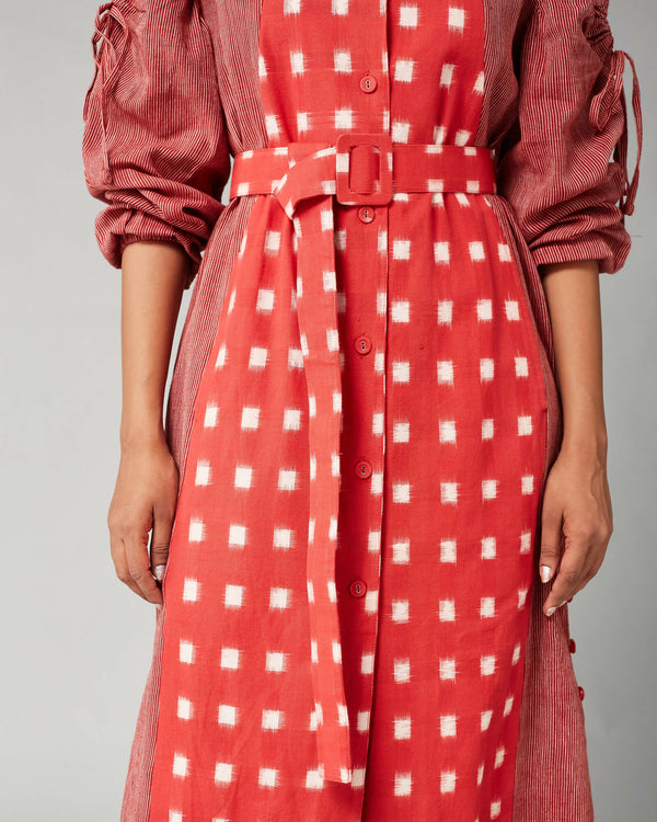 Red Alba Dress