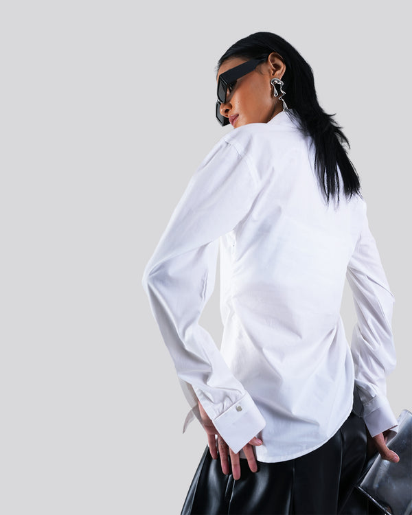 Offset Shirt Top