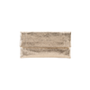 Foldover Champagne Metallic Clutch - Gold