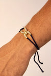 Yin Yang Rakhi Gold