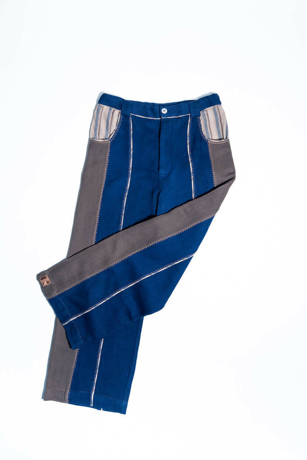 Contrast Pants
