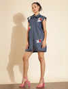 Denim Short Dress