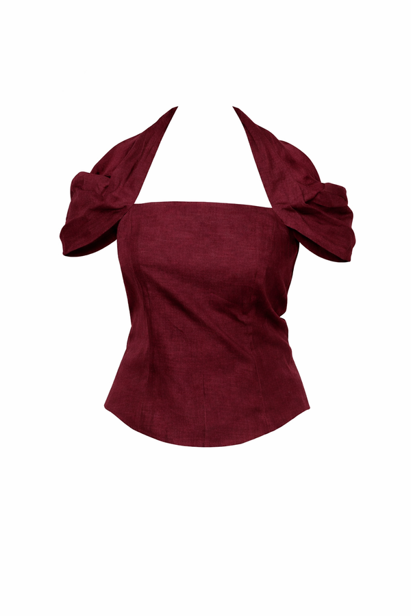 Nightfall Cream Corset Top