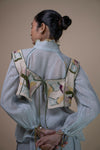 Meadows Reversible Tie-Up Blouse