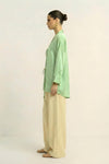 Ash Green Loop Blouse