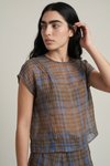 POST CARD SET MOCHA WEAVE
