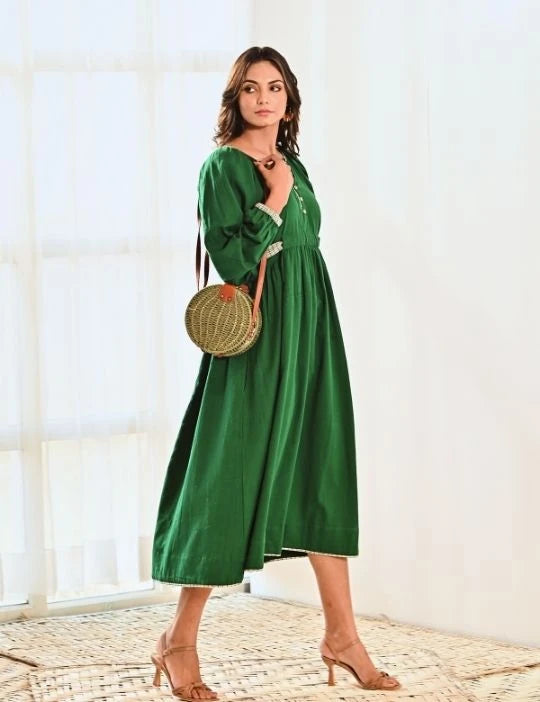 Emerald Maxi Dress
