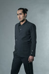 Jacket with Box Pleat Pockets