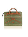 Ecru Criss Cross Laptop Bag 13