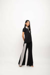Black-Grey Co-ord Set