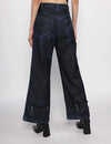 Diffused Denim Pants