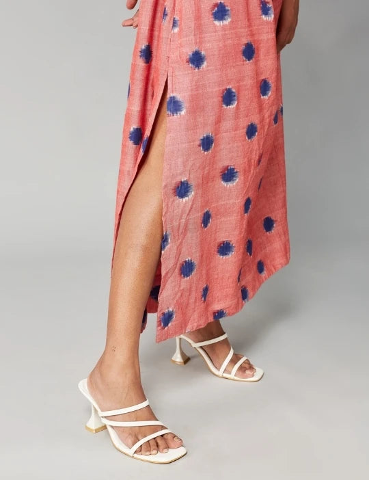Red Helene Dress
