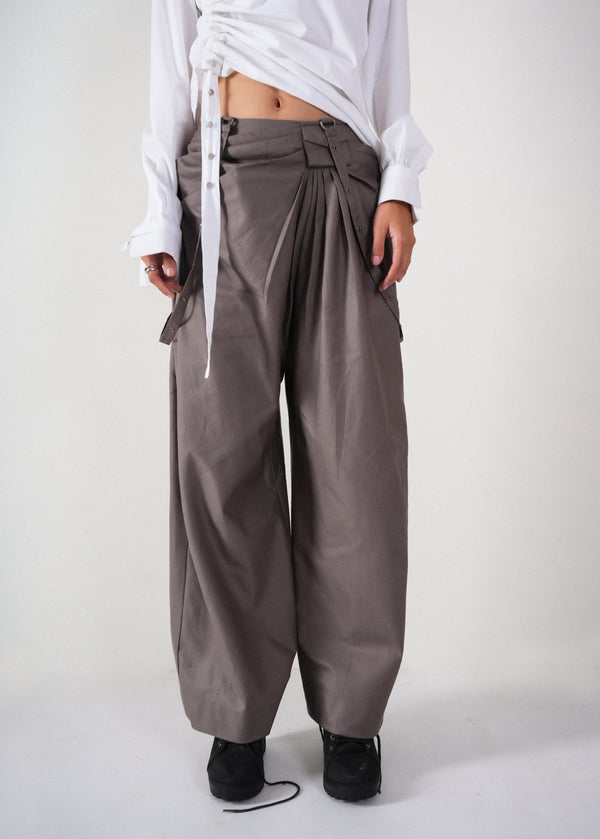 Offset Drape Pants