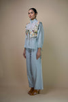 Meadows Reversible Tie-Up Blouse