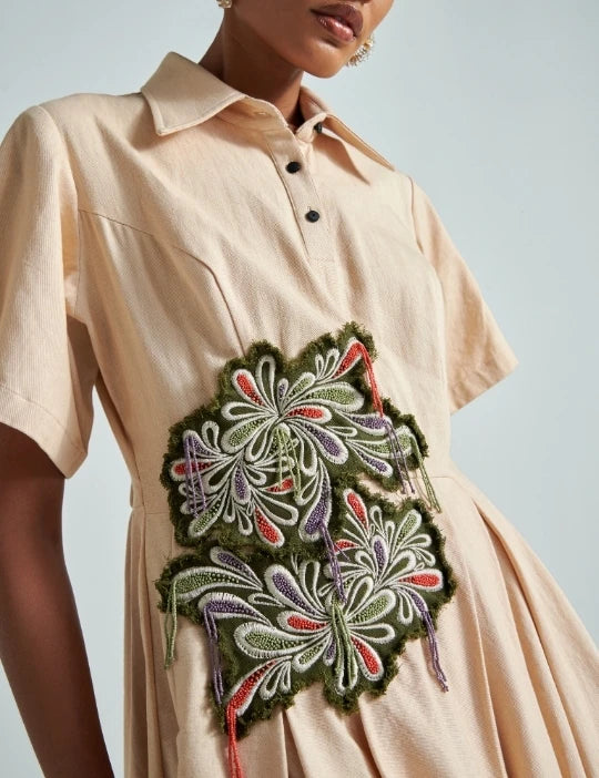 Sandstone Bloom Dress