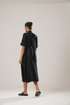 MJ Pleated Dress (Black)