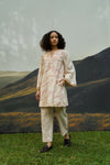 Pink Foliage Kurta