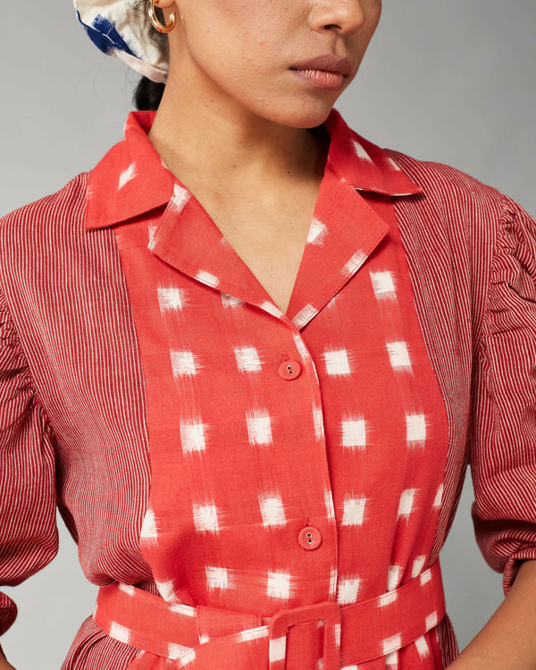 Red Alba Dress