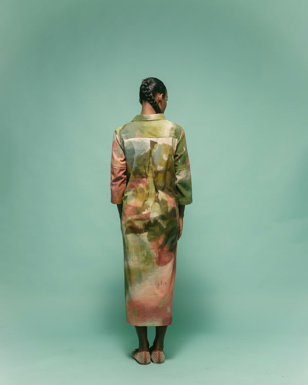 LEA DRESS PEACH