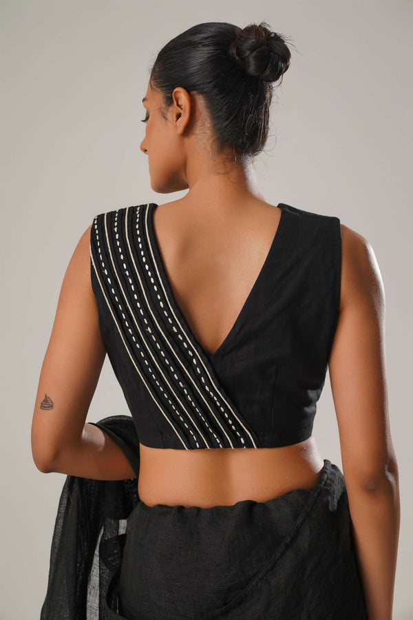 MJ PLEATED BLOUSE