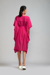 fringed kaftan set - Pink