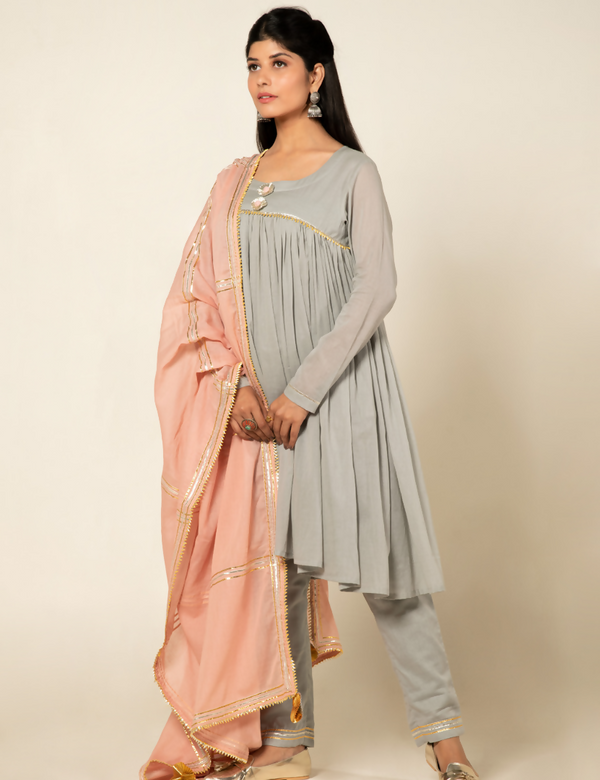 Powder Blue Suhani Kurta Set