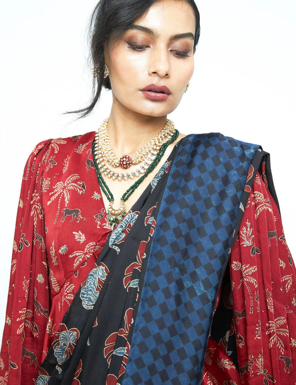 Wild Bloom Saree