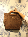 Raffia Coffee Tote