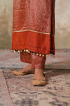 Zangi Gota Kurta Set With Dupatta