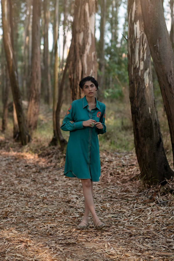 AZULA SHIRT DRESS