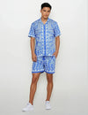 Madhubani Blues Luxury Coord Sets for Men