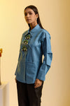 Evil Eye Denim Shirt