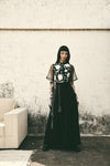 ATBW - AN Bloom Crop Top with Bookmark Skirt