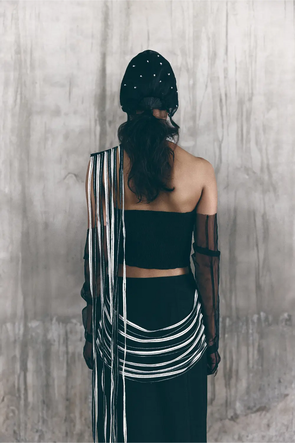 The Space Between - Unfold Saree with Echo Top