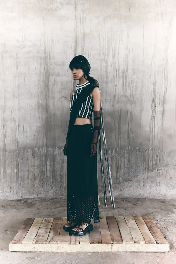 The Space Between - Unfold Saree with Echo Top