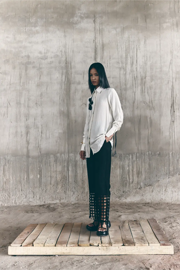 The Space Between - Passage Shirt with Outline Pants