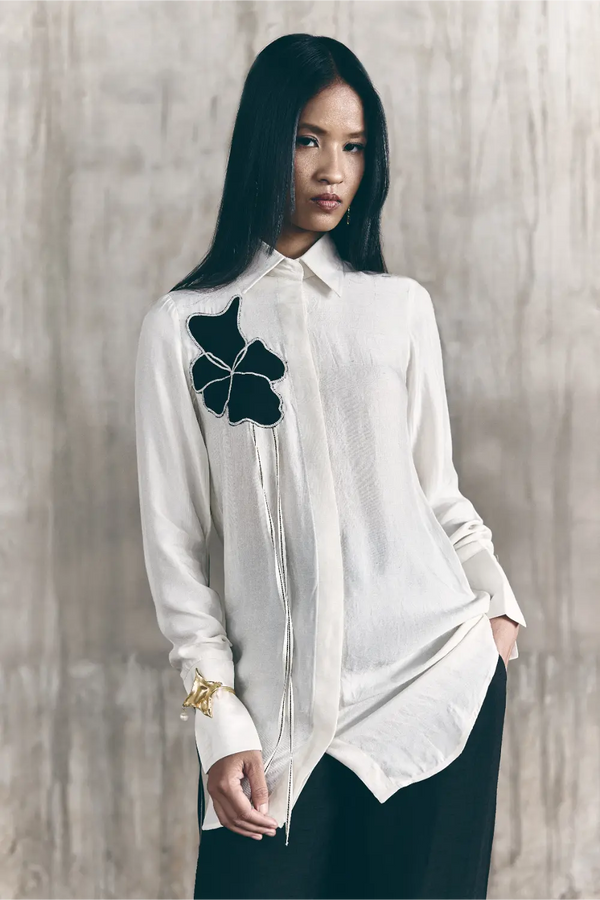 The Space Between - Passage Shirt with Outline Pants