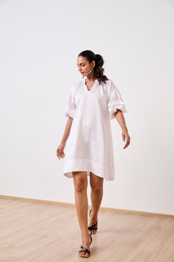 White Short Party Dress