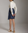 Midnight Draped Skirt