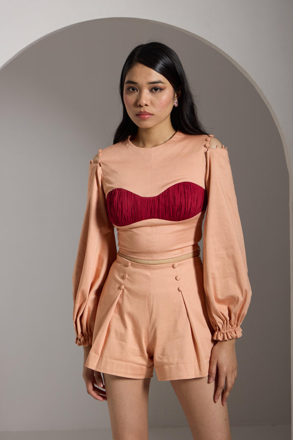 Peach Fuzz Shorts