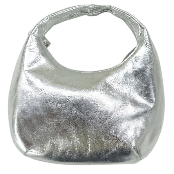 Zain Mini Hobo - Silver