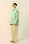 Ash Green Kaftan Blouse