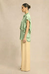 Ash Green Coin Flap Shirt