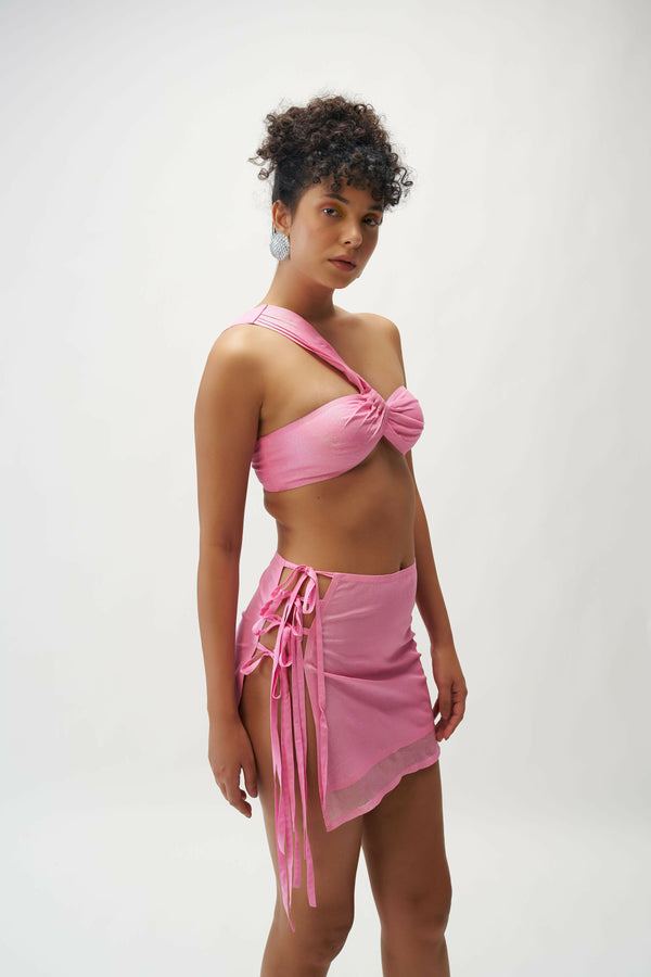 Pink Lurex Set