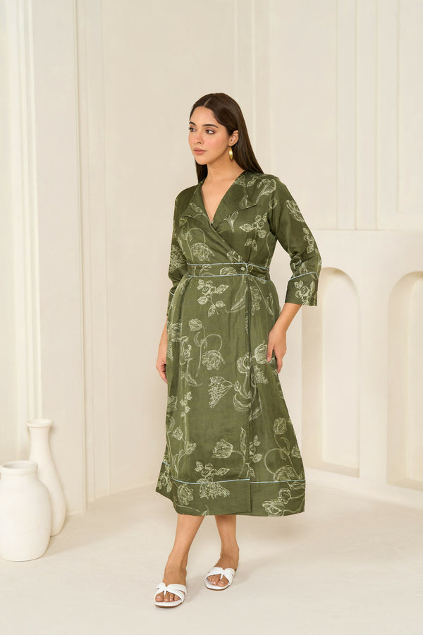 Liberty Wrap Dress